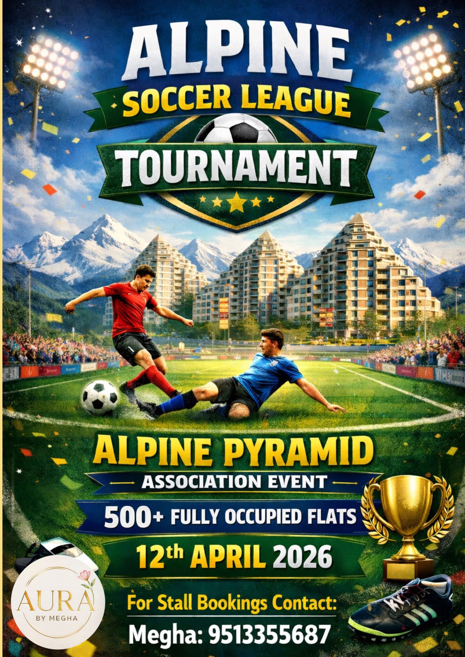 STALL BOOKINGS ⚽️ alpine soccer league tournament 2026 🏆