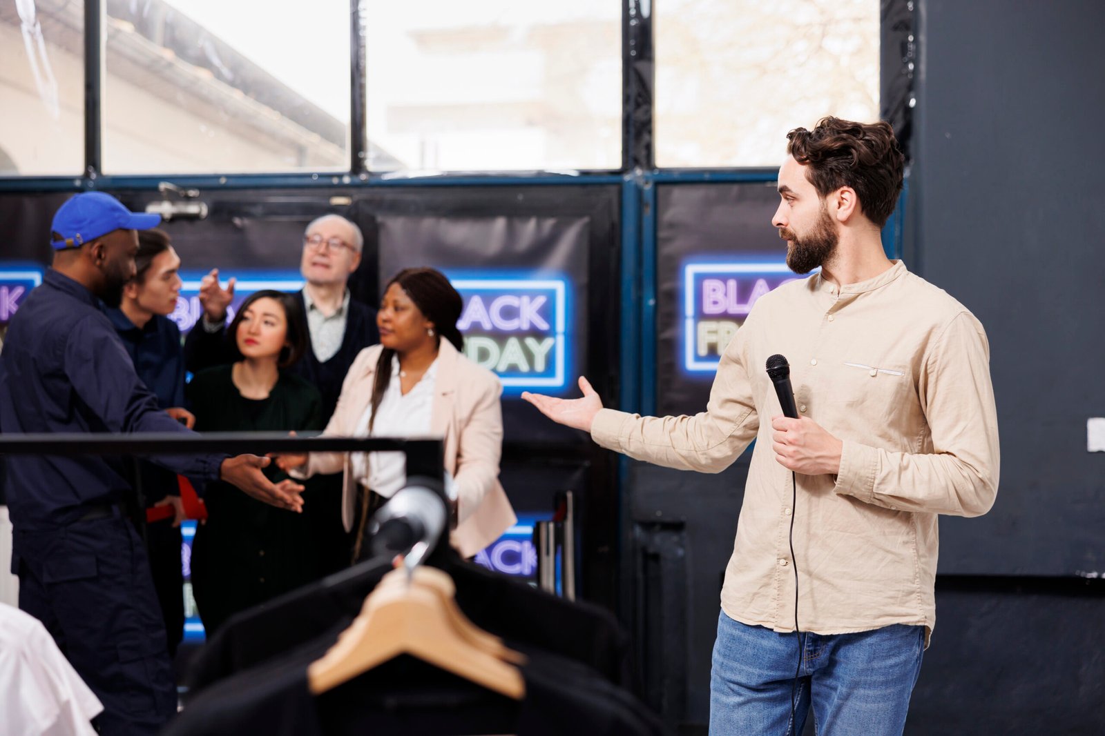 live broadcast from black friday sales